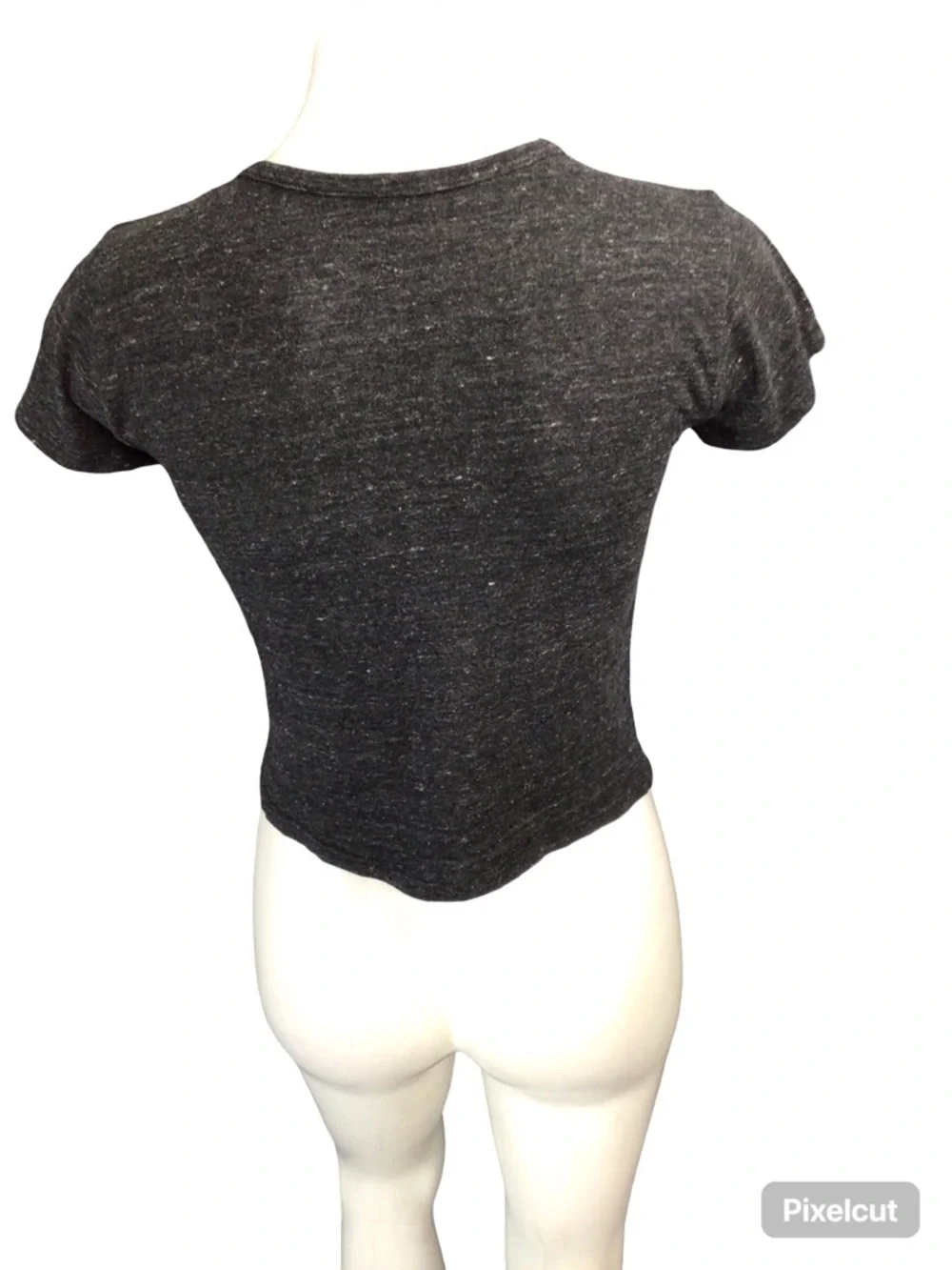 Women’s Black 'Gangsta' Crop‎ Top